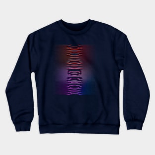 Gradient twisted fibers Crewneck Sweatshirt